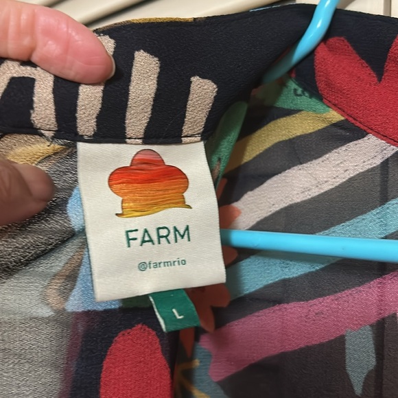 Farm dress women’s multi color size L - Picture 9 of 9